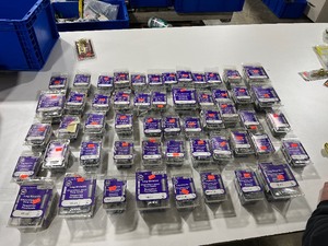 lot 33 image: 53 BOXES OF VARIOUS SIZED LAG SHIELDS