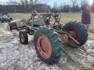 lot 2 image: Ford 9N Tractor with Front End Loader