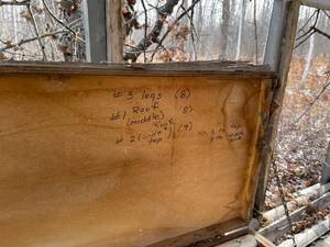 lot 12 image: Two Pole Sheds with Tarps