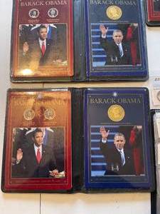 lot 43 image: Elvis, British Royalty, Obama Collectible Coins