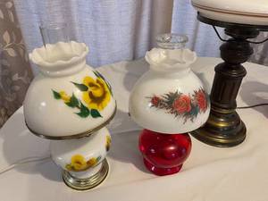 lot 64 image: Antique Lamps