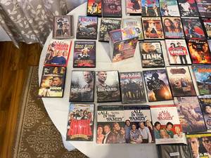 lot 72 image: DVDs and VHS Movies