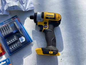 lot 95 image: Dewalt Cordless Impact and Bits