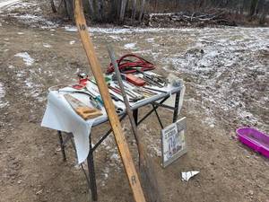 lot 119 image: Tool Assortment and Jumper Cables