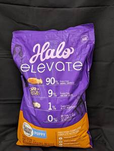 Halo Elevate Puppy Dog Food Chicken  Ancient Grains Recipe Best By 10072023