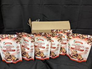 6 Bags of Jennies Organic Coconut Bites Best By 12062023