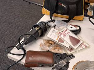 lot 89 image: Rockwell Oscillating Tool RK5110K with Accessories and Case