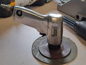 lot 111 image: Chicago Pneumatic 4 Air High-Speed Disc Sander CP778