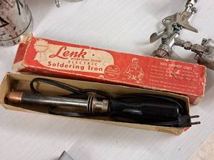 lot 146 image: Lenk Electric Soldering Iron