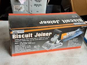 lot 193 image: Chicago Electric Power Tools Biscuit Joiner