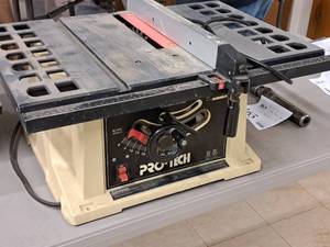 lot 200 image: Pro Tech 10 Table Saw