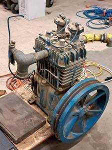 lot 24 image: Quincy Compressor Electric 4x3 MotorPump 24010