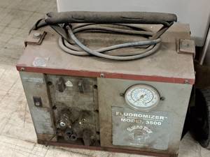lot 33 image: Fluoro Tech Fluoromizer Oiless Refrigerant Recovery System 3500