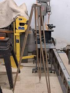 lot 227 image: Metal Survey Tripod