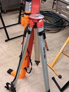 lot 226 image: Porter-Cable Survey Equipment - Tripod, Measure Stick
