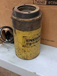 lot 244 image: Enerpac Holl-O-Cylinder