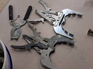 lot 257 image: (2) Ring Expanders and (1) Piston Pliers