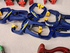 lot 265 image: Lot of (5) Irwin Quick Grip Clamps