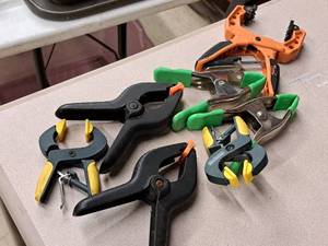 lot 267 image: Lot of (7) Assorted Clamps