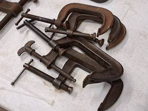 lot 270 image: Lot of (6) C-Clamps