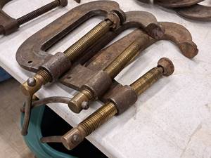 lot 275 image: Lot of (3) 6 C-Clamps