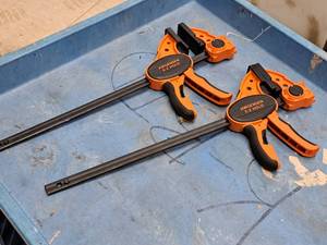 lot 284 image: Lot of (2) Jorgensen E-Z Hold 13 Bar Clamps