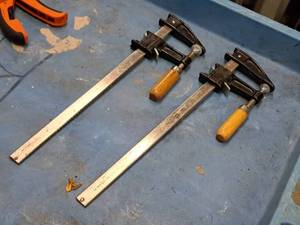 lot 283 image: Lot of (2) 12 Bar Clamps