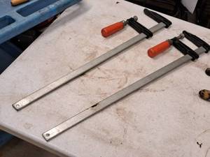 lot 282 image: Lot of (2) 24 Bar Clamps