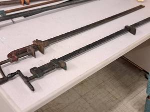 lot 279 image: Lot of (2) 36 Bar Clamps