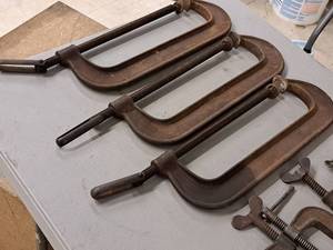 lot 285 image: Lot of (3) 12 C-Clamps