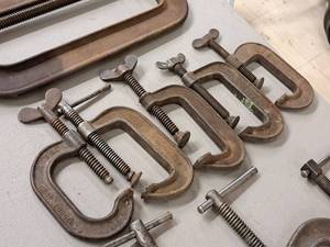 lot 286 image: C-Clamps - (2) 3 and (3) 4