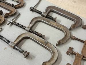 lot 287 image: Lot of (3) 6 C-Clamps