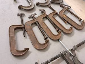 lot 288 image: Lot of (5) 6 C-Clamps