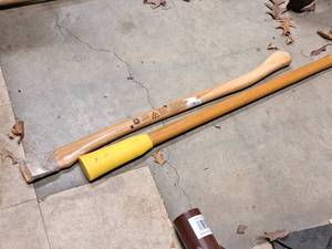 lot 292 image: Lot of (2) 36 Wood Replacement Handles