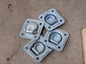 lot 310 image: Lot of (4) Tie-Down Rings