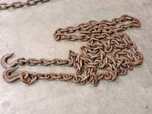 lot 315 image: 15 Chain with 2-Hook Ends