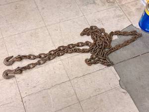 lot 318 image: 12 Chain with 2-Hook Ends