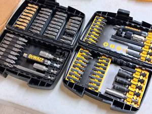 lot 363 image: Lot of (2) DeWalt Driver Bit Sets
