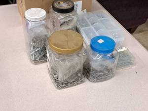 lot 456 image: Lot of (6 Containers) Assorted Rivets