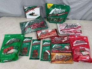 Large Lot of Andes Mint Chocolate Candy, Baking Chips, Peppermint, and More