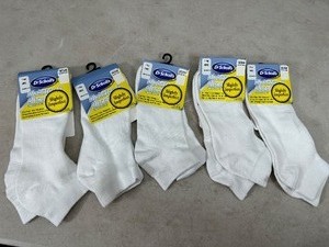 5 New Pairs Dr. Scholls Diabetes and Circulatory Socks