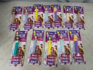 12 New Disney Princess Pez Dispenser with Candy