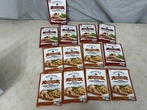 13 New Watkins Brown Gravy and Turkey Gravy Mixes