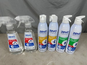 6 New Zevo Insecticides Wasp Spray, Ant Spray, Fly Srapy, Etc