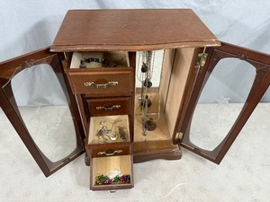Jewelry Box with Assorted Jewelry