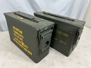Pair of 30 Cal. US Military Ammo Cans