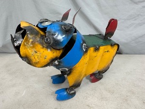 Recycled Metal Dog