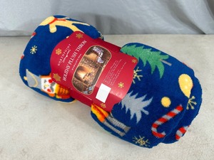 New Holiday Themed Throw Blanket