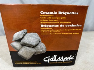 New Box of Ceramic Charcoal Substitute Briquettes
