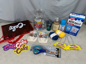 New Household Goods, Nuk Pacifiers, Scissors, Moth Balls, Etc